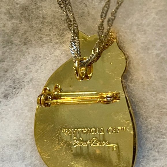 Laurel Burch Pin: "Mythical Cats" - Picture 4 of 4